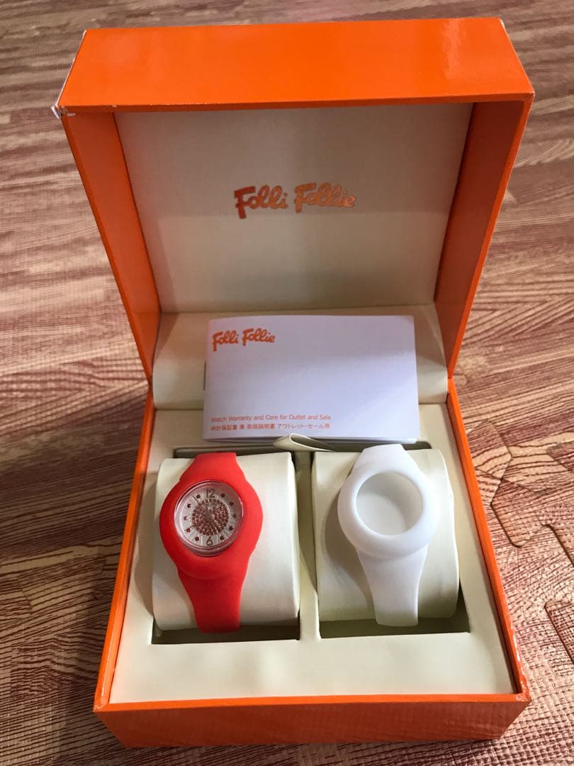 フォリフォリ 着せ替え時計