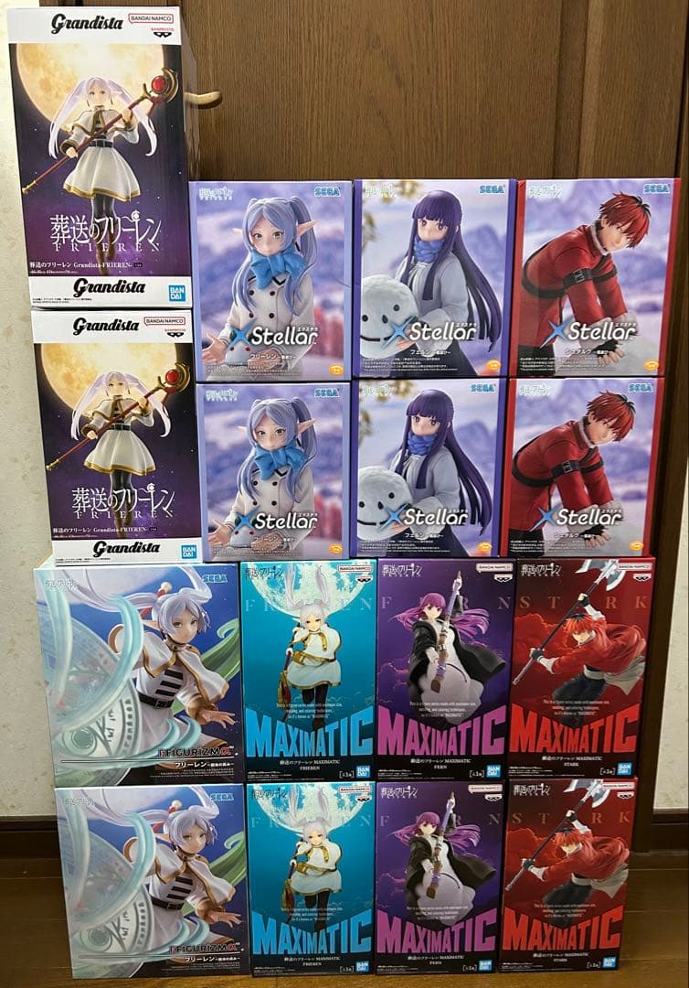 葬送のフリーレン　フィギュア　まとめ売り　各種２体　計16体セット