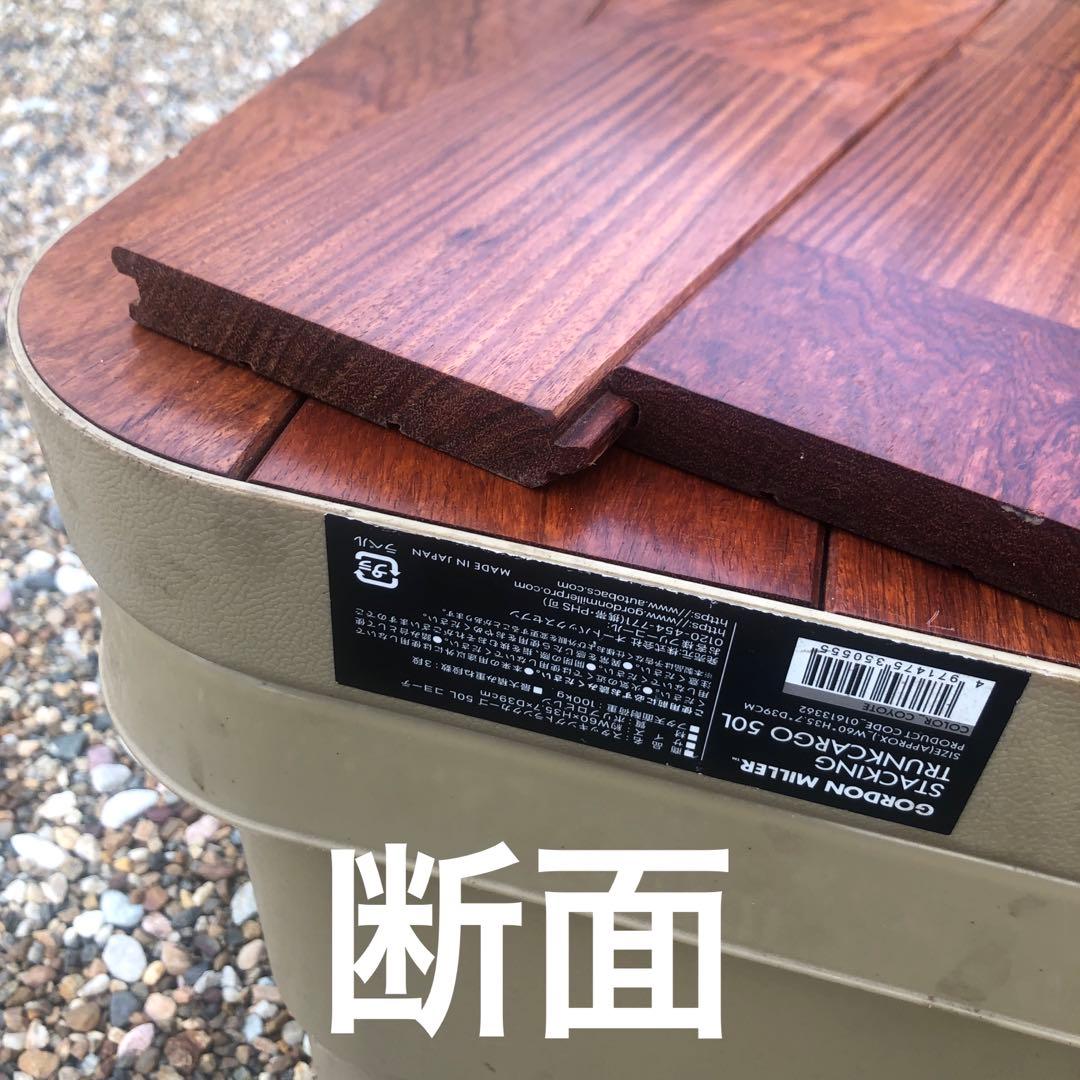 無印良品頑丈収納ボックス「大」専用天板T138 148 150