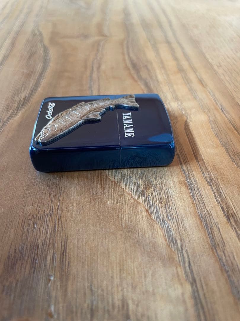 ZIPPO フィッシュ　ヤマメ　ブルー　ヴィンテージ