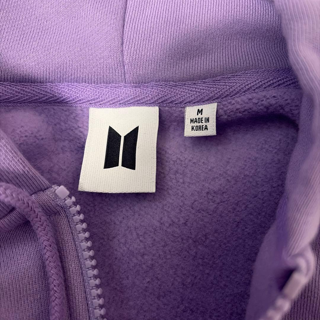 BTS 釜山Yet to Come ラベンダー フーディ パーカー