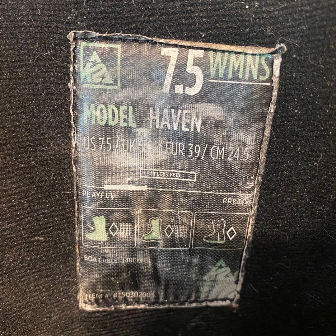 【K2】　スノーボードブーツ　HAVEN 24.5
