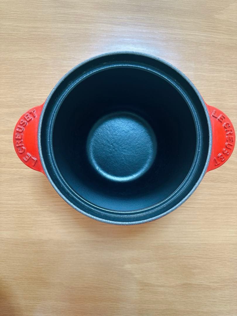 ルクルーゼ　ココットエブリィ　レッド　18cm