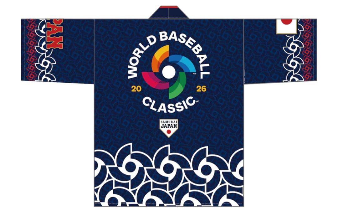 【新品未使用】2026 WBC 法被 ネイビー フリーサイズ
