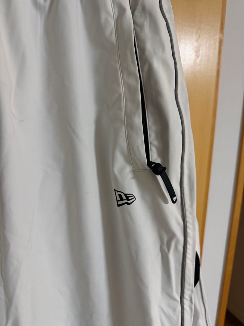 NEW ERA BOARDING セットアップ ジャケット 白 ホワイト
