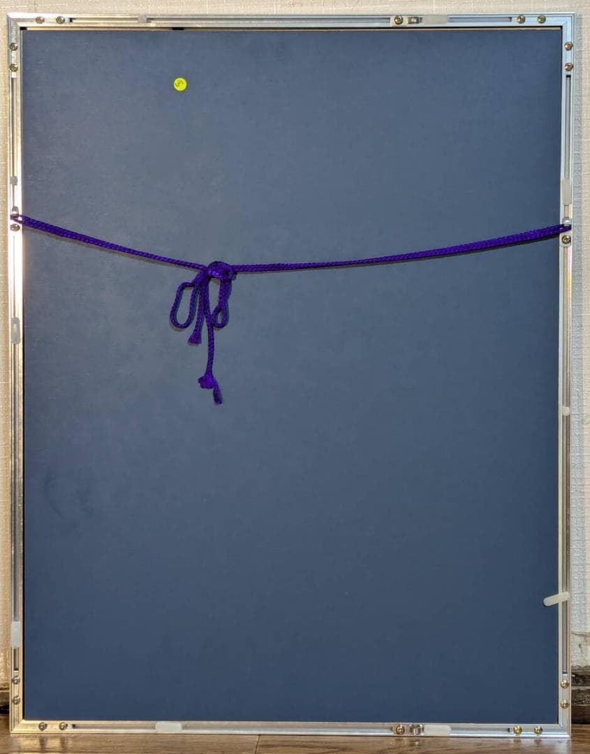 【真作】絵画　水墨画4号　女性横顔図　艶やかな墨彩美人画　和モダンアート　Z47