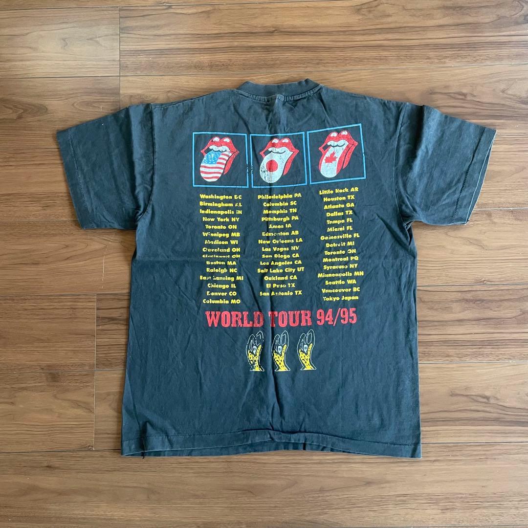 1994/95ツアーT【ローリングストーンズ】XL/ロックT/古着