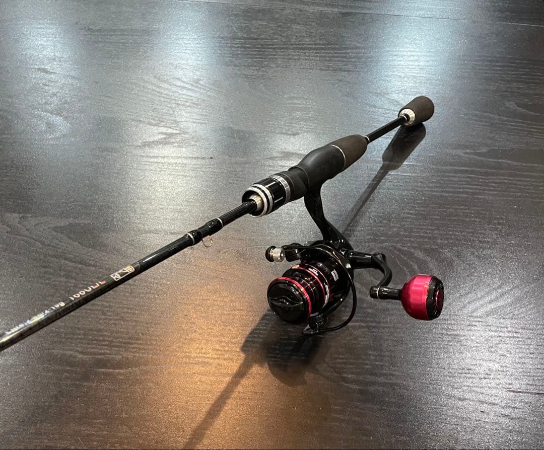 釣りセット2ピーススピニングロッド198cm&2000番リール・ライン100m付