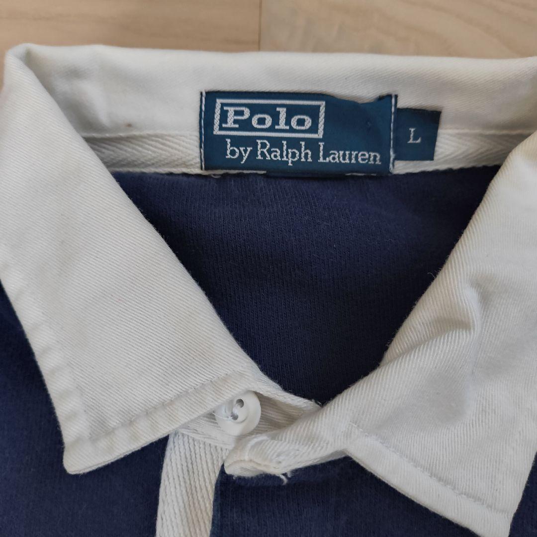 Polo by Ralph Lauren ラガーシャツ ネイビー/イエロー