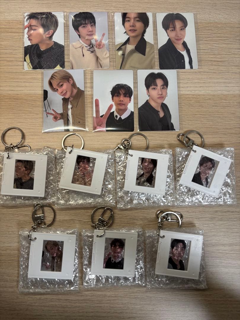 BTS Arirang weverse shopキーホルダー トレカ 7人セット