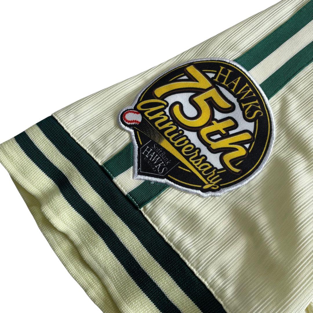 Mizuno 南海ホークス 75周年 レプリカ ユニフォーム 黄色 緑 復刻