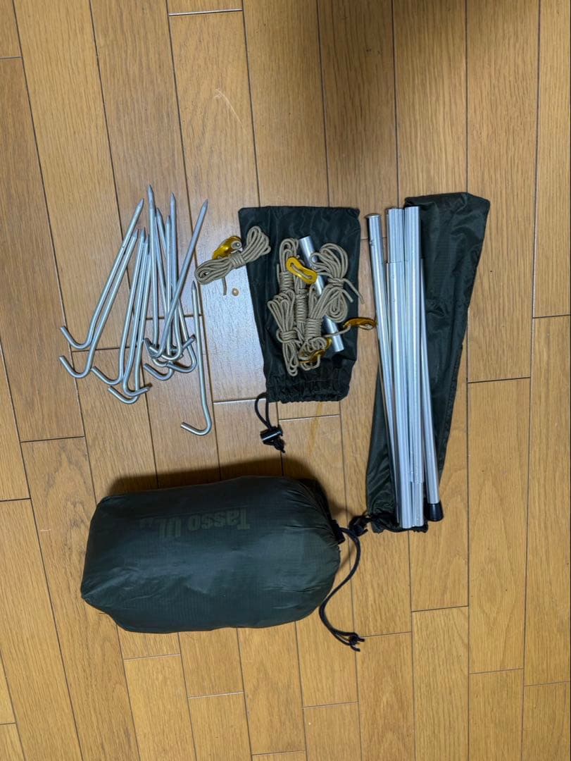 オガワテント Tasso UL キャンプテント 付属品あり