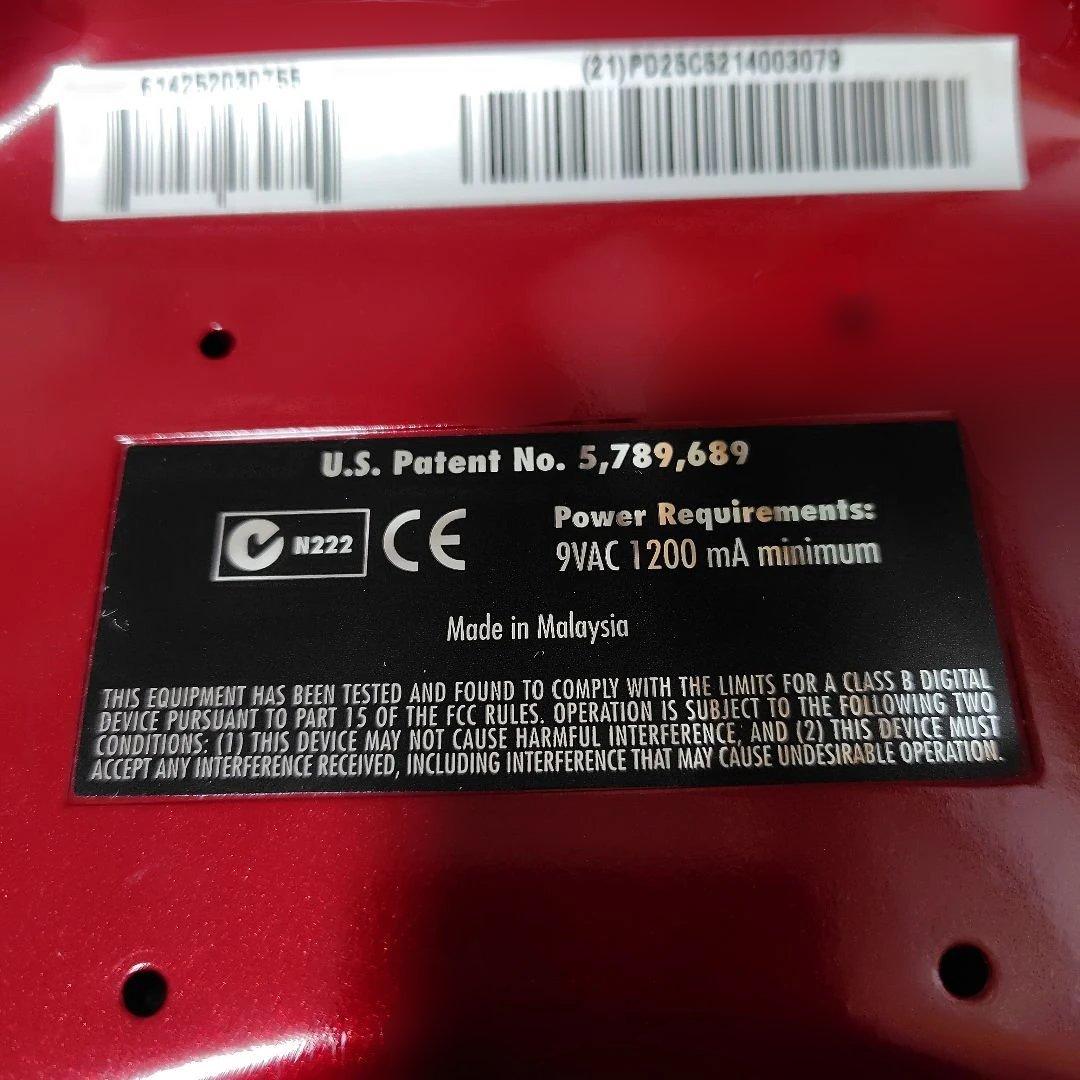 LINE 6 POD 2.0 ギター アンプシミュレーター フットスイッチ付き