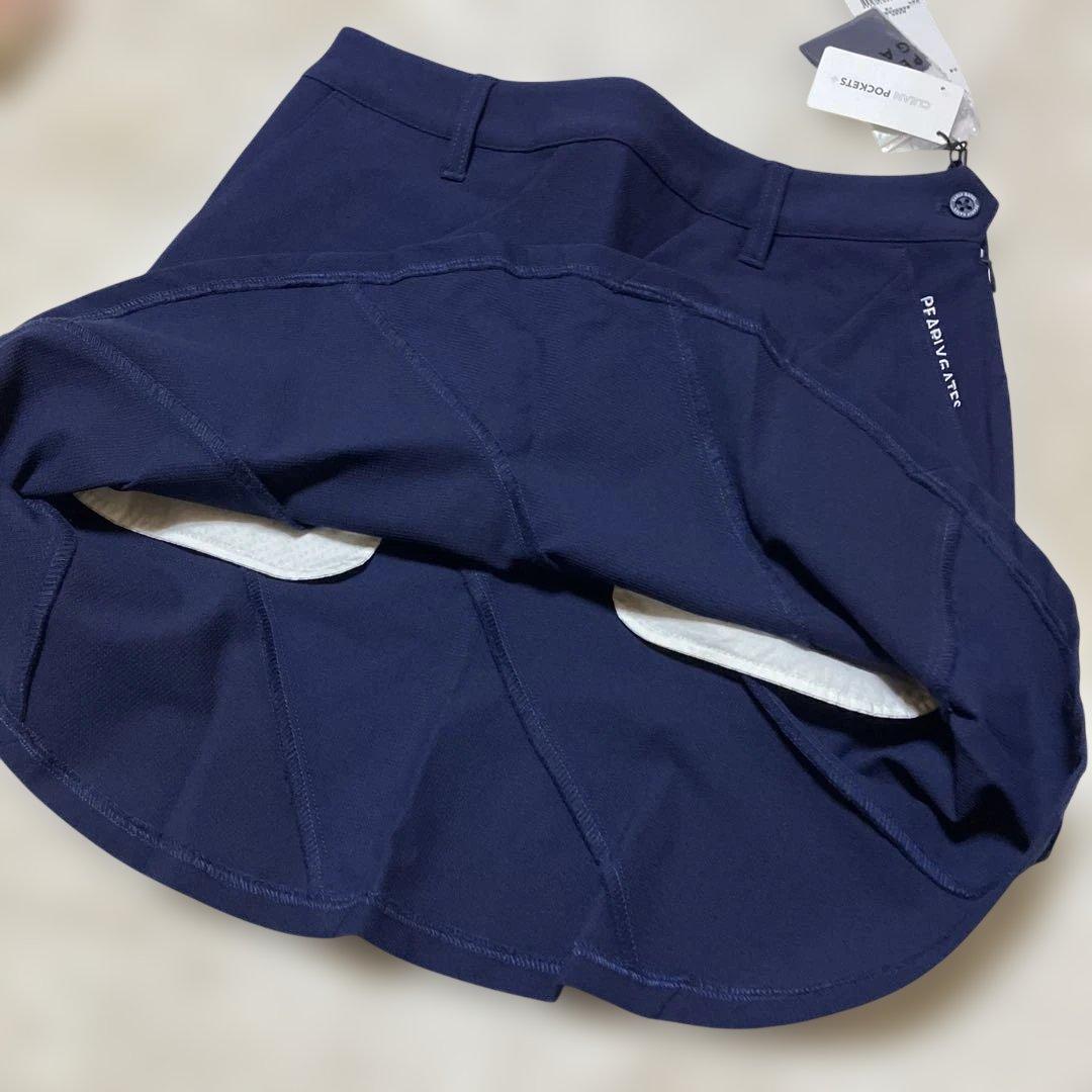 新品！！75% OFF パーリーゲイツ　ドライタッチバスケットスカート　サイズ1