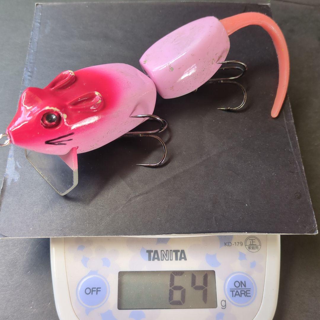 良品 ネズマーラット トリプルトラウト 苺ムース ラットルアー