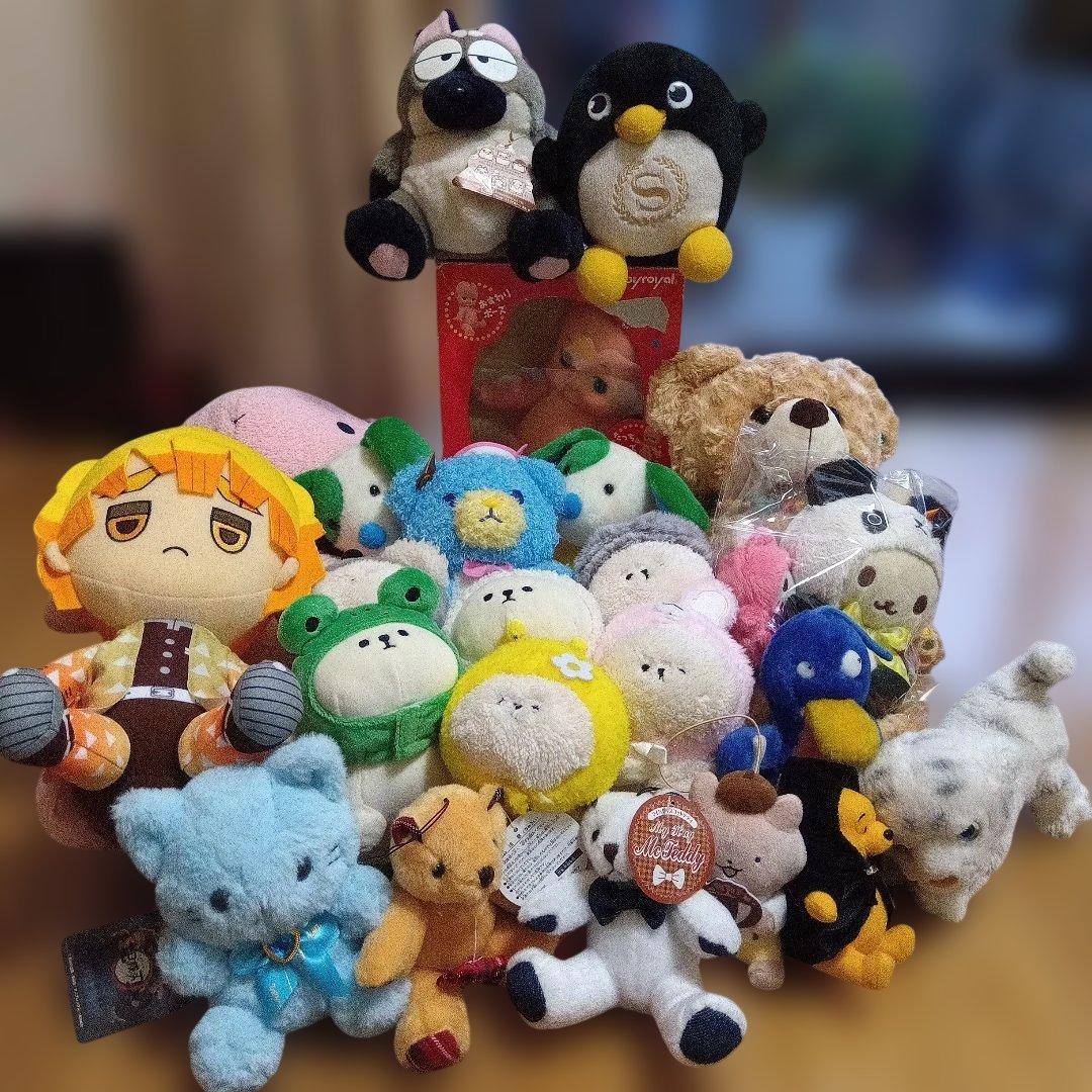 ぬいぐるみ色んななキャラクターまとめ売り　プラッフィー