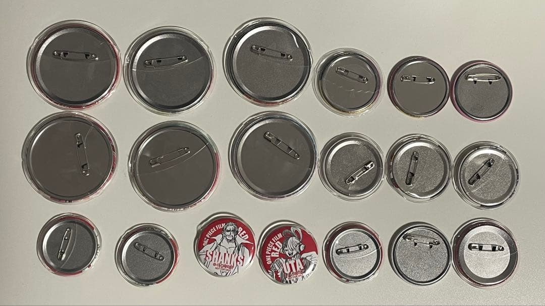 ONE PIECE FILM RED 缶バッジ　まとめ売り