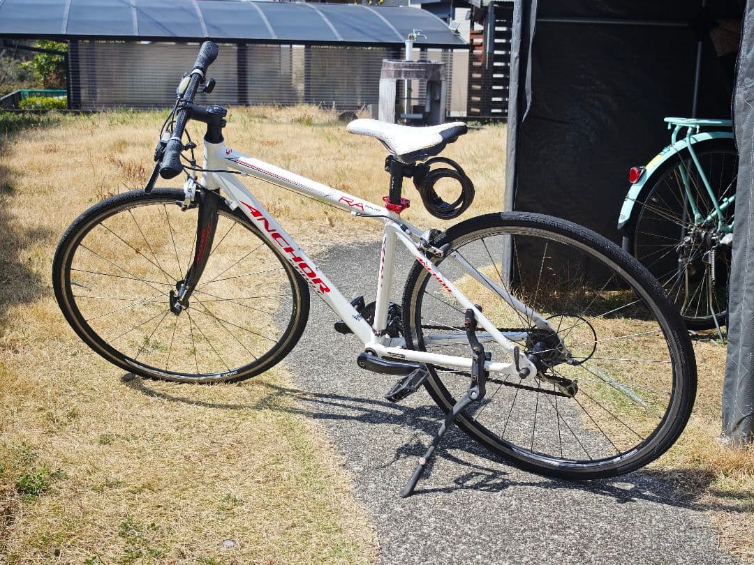 軽量！アンカーRA1000　ロードバイク→フラットバーロード化