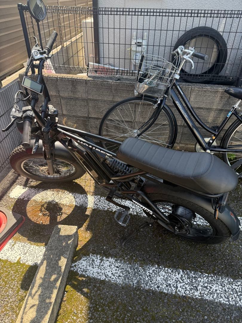 電動アシスト自転車 黒