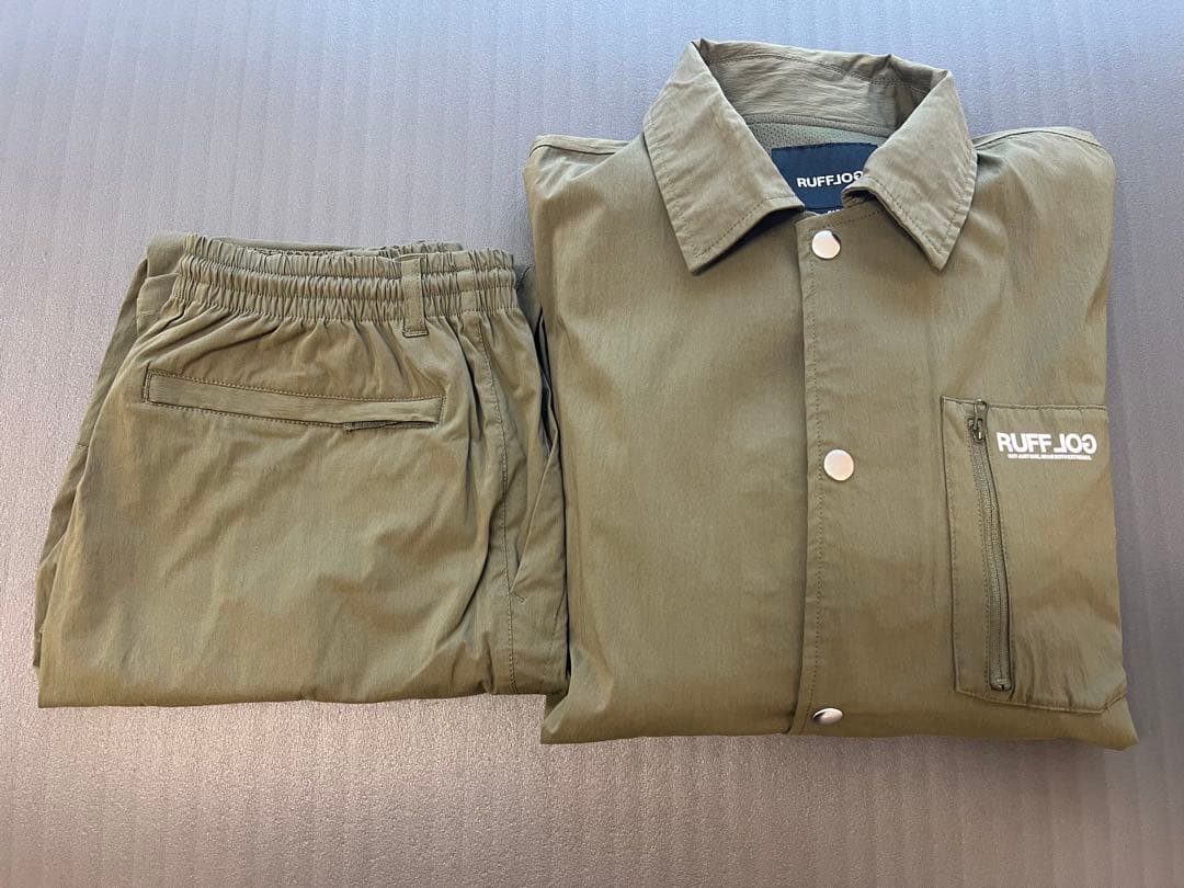RUFFLOG セットアップ　コーチジャケット　パンツ