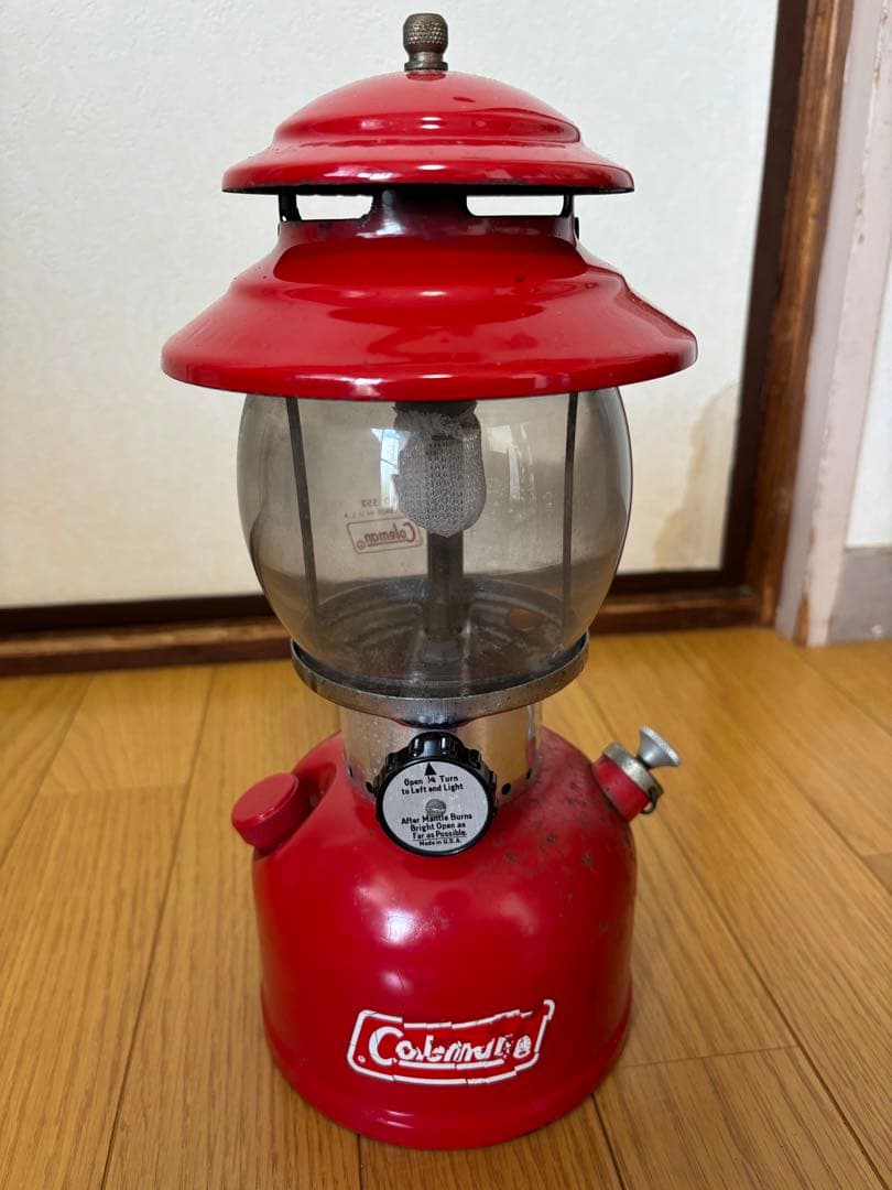 1973年10月Coleman 200Aヴィンテージ 当時マントル付 動作未確認