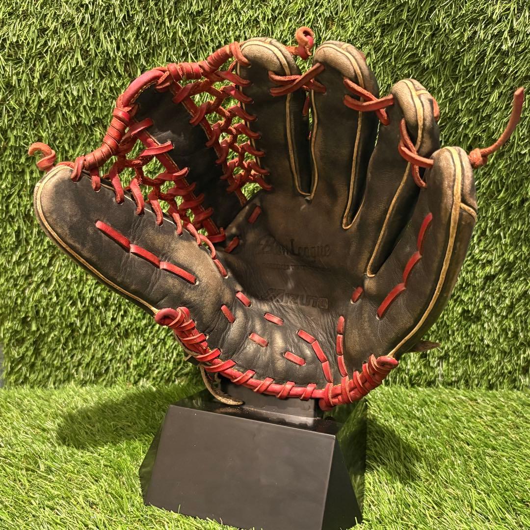 野球グラブ　グローブ　一般軟式大人用　外野手用　ミズノ　ビューリーグ　イチロー