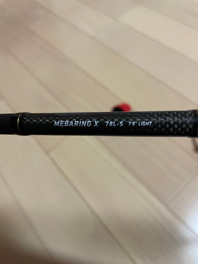 MEBARING X 78L-S 7'8\" ライトアジングロッド