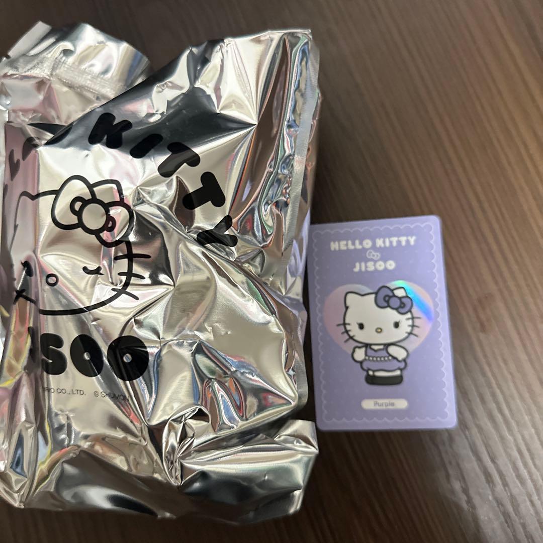 BLACKPINK ジス ハローキティぬいぐるみ キーホルダー パープル