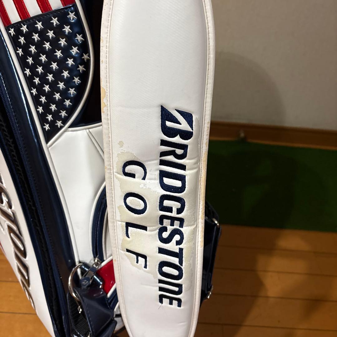 【訳あり使用感有り】 ブリヂストン　メジャーコレクション　キャディバッグ　宮里藍