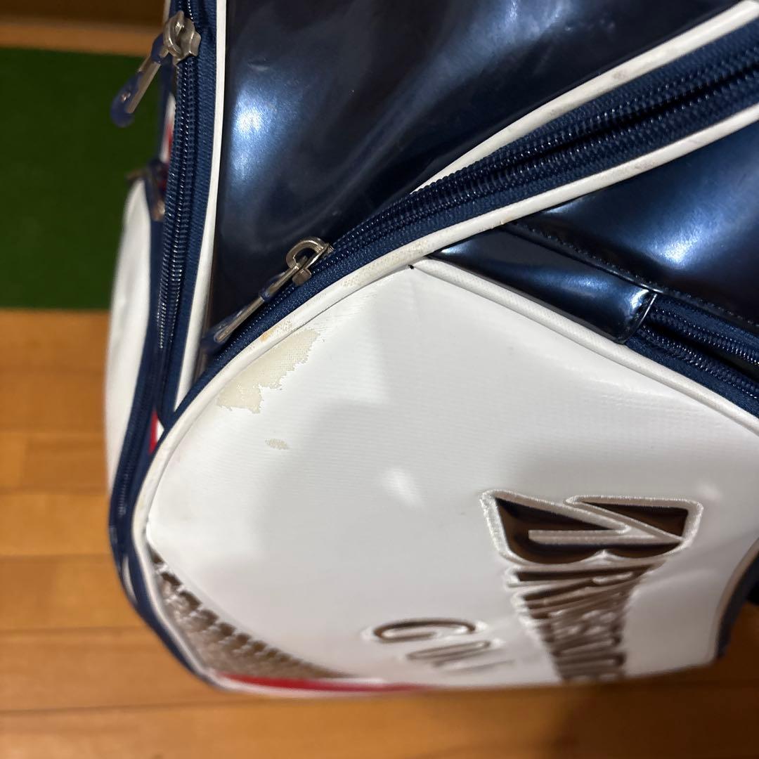 【訳あり使用感有り】 ブリヂストン　メジャーコレクション　キャディバッグ　宮里藍