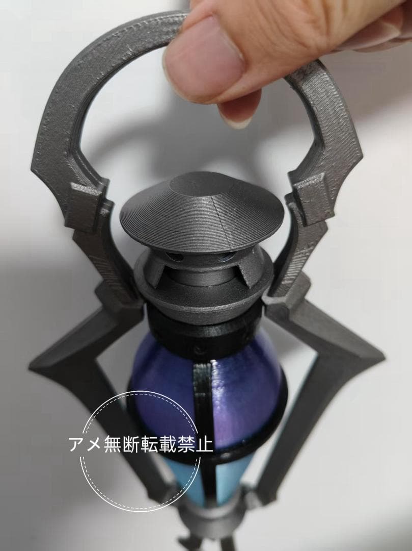 「セール」原神 フリンズコスプレ道具ランタン3Dプリント製LED内蔵ハンドメイド