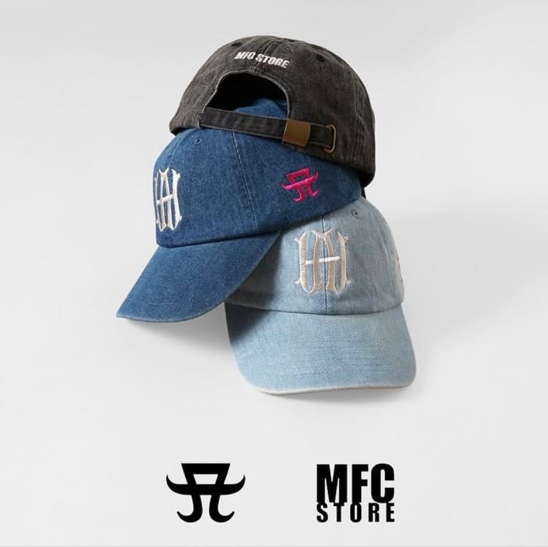 浜崎あゆみｘMFC STORE デニムキャップ 水色