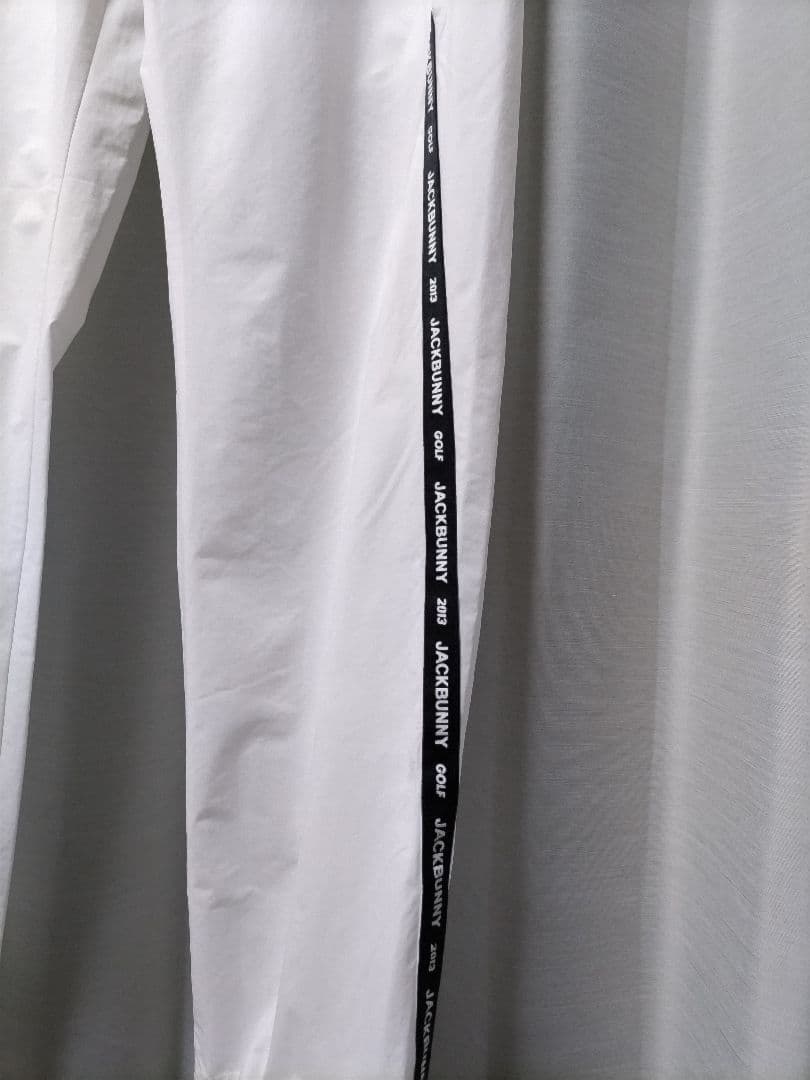 新品　ジャックバニー　ストレッチ　パンツ　白　25年モデル