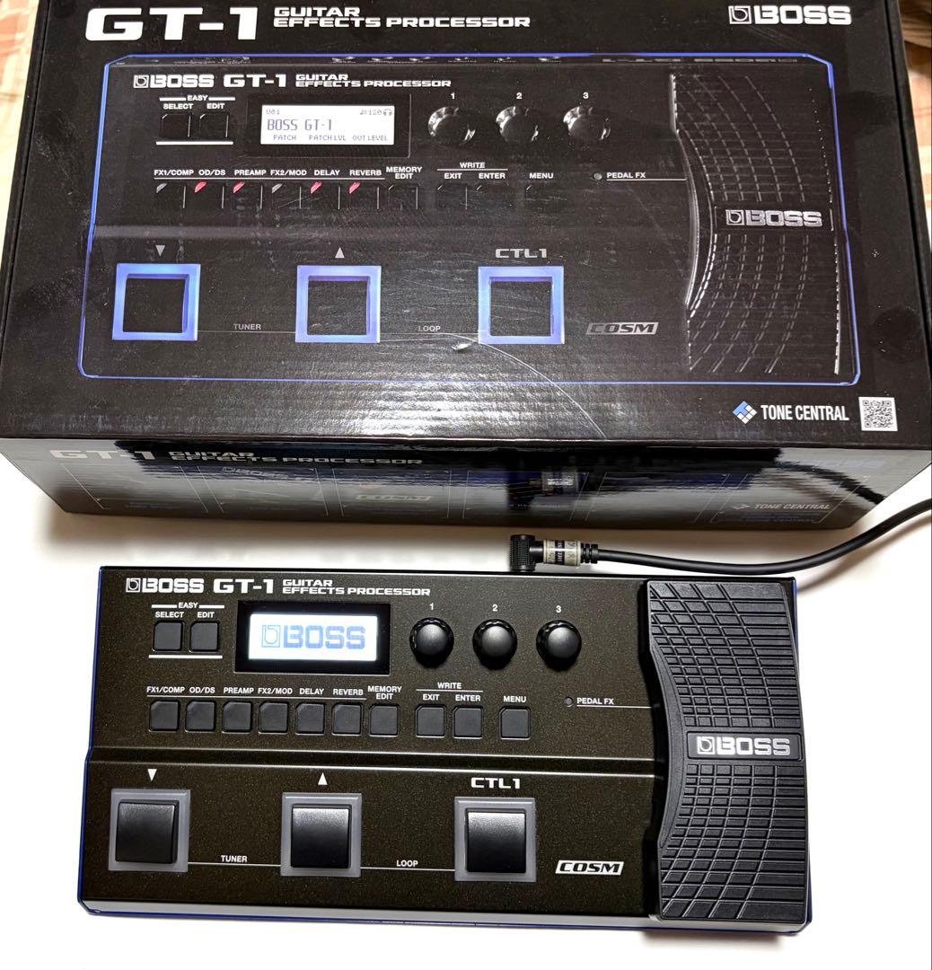 BOSS GT-1 箱あり 新品購入後 室内使用 マルチエフェクター