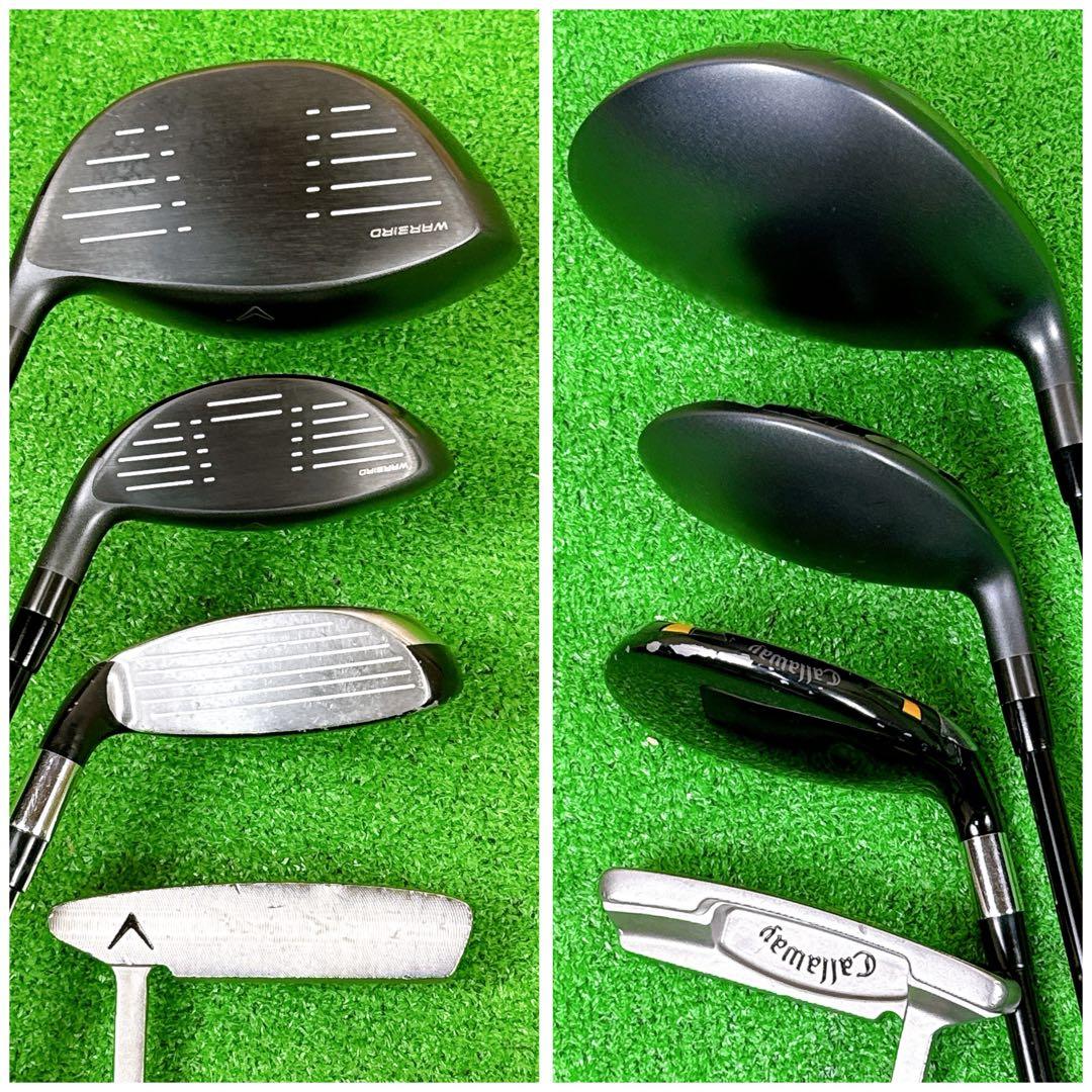 現行モデル有 Callaway WARBIRD メンズゴルフクラブセット 初心者