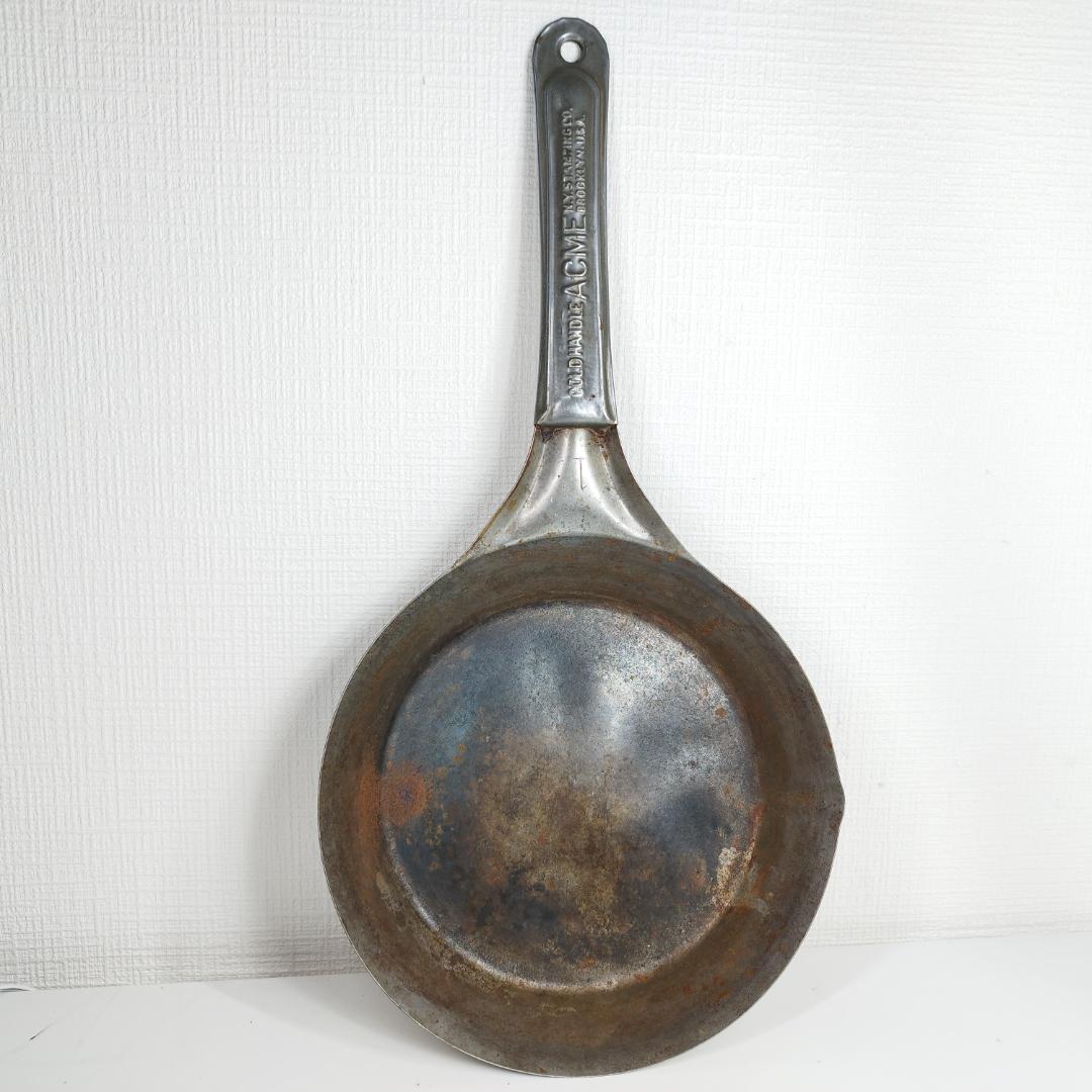 カウボーイフライパン ACME キャンプファイヤー ビンテージ コー I627