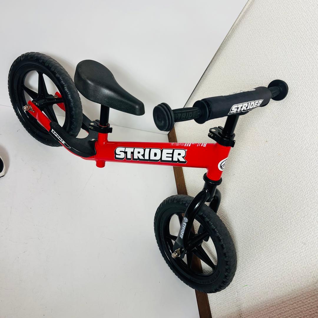 正規品　ストライダー スポーツ　12インチ レッド　純正プロテクター付き