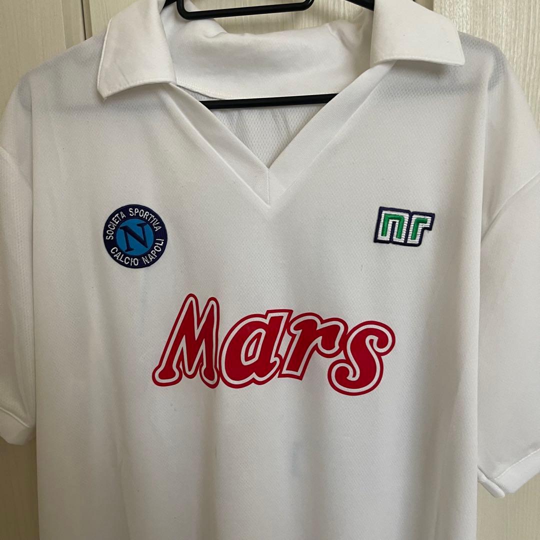 ナポリ1988/89 Mars 復刻 サッカーユニフォーム マラドーナ