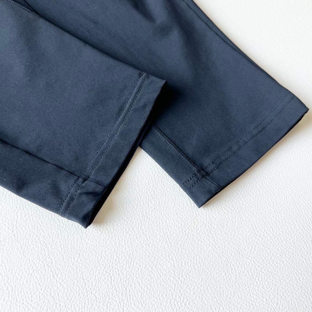 3301【美品】TFW49 ストレッチアンクルスリムパンツ　S 紺