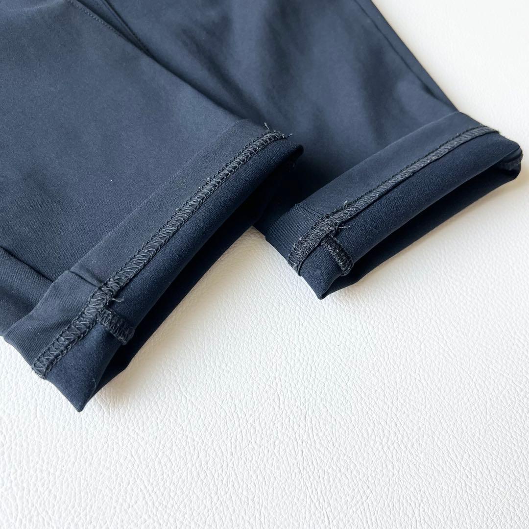 3301【美品】TFW49 ストレッチアンクルスリムパンツ　S 紺
